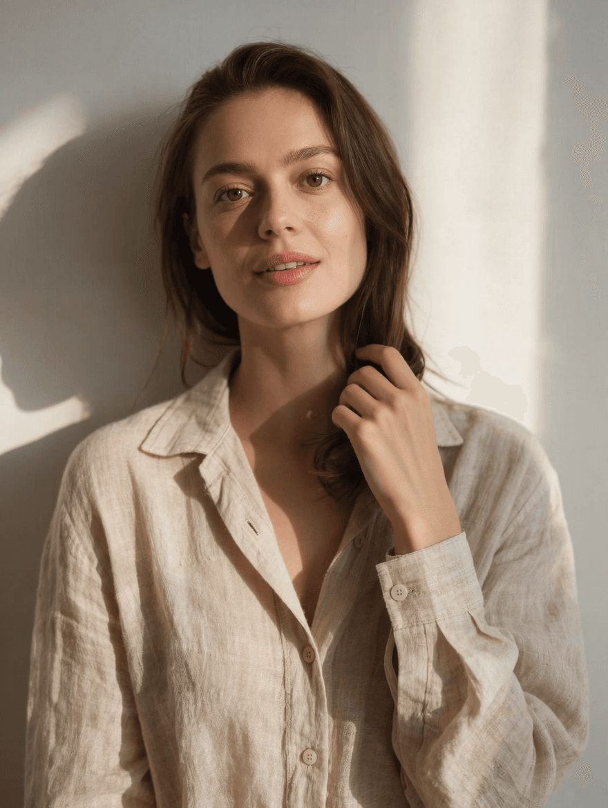 Portrait still used as a Flash start frame